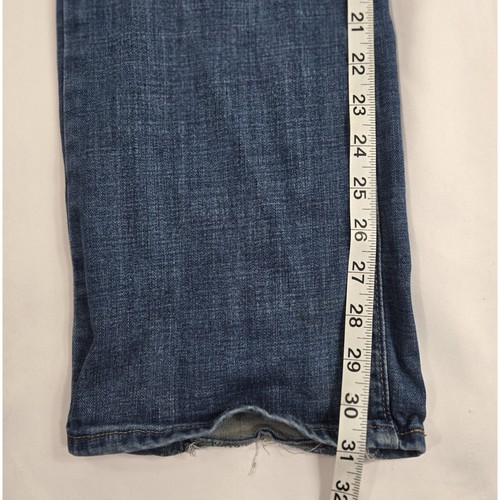 Levi's Classic Bootcut Jeans Dark Wash Denim Comfort Stretch Women's Size 14 - Picture 5 of 9