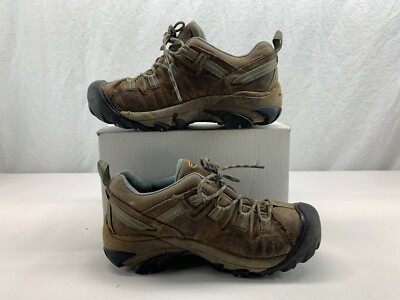 KEEN 1004085 Women's Targhee II Hiking Shoe Dark Earth Allure Size 9
