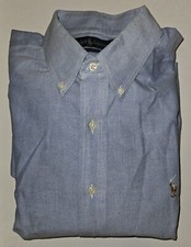Ralph Lauren Blue Button Down 16-33 Dress Shirt