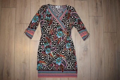 Joseph Ribkoff Beautiful Floral Dress Sz Fr 42 USA 12 GER 40 / #00492 / - Bild 1 von 4