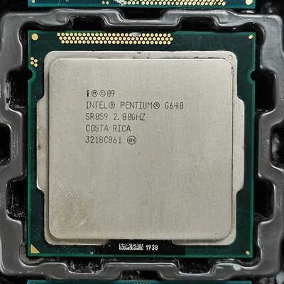 Intel Pentium G640 Processor (2.80GHz,LGA 1155, Dual-Core) - SR059  65W