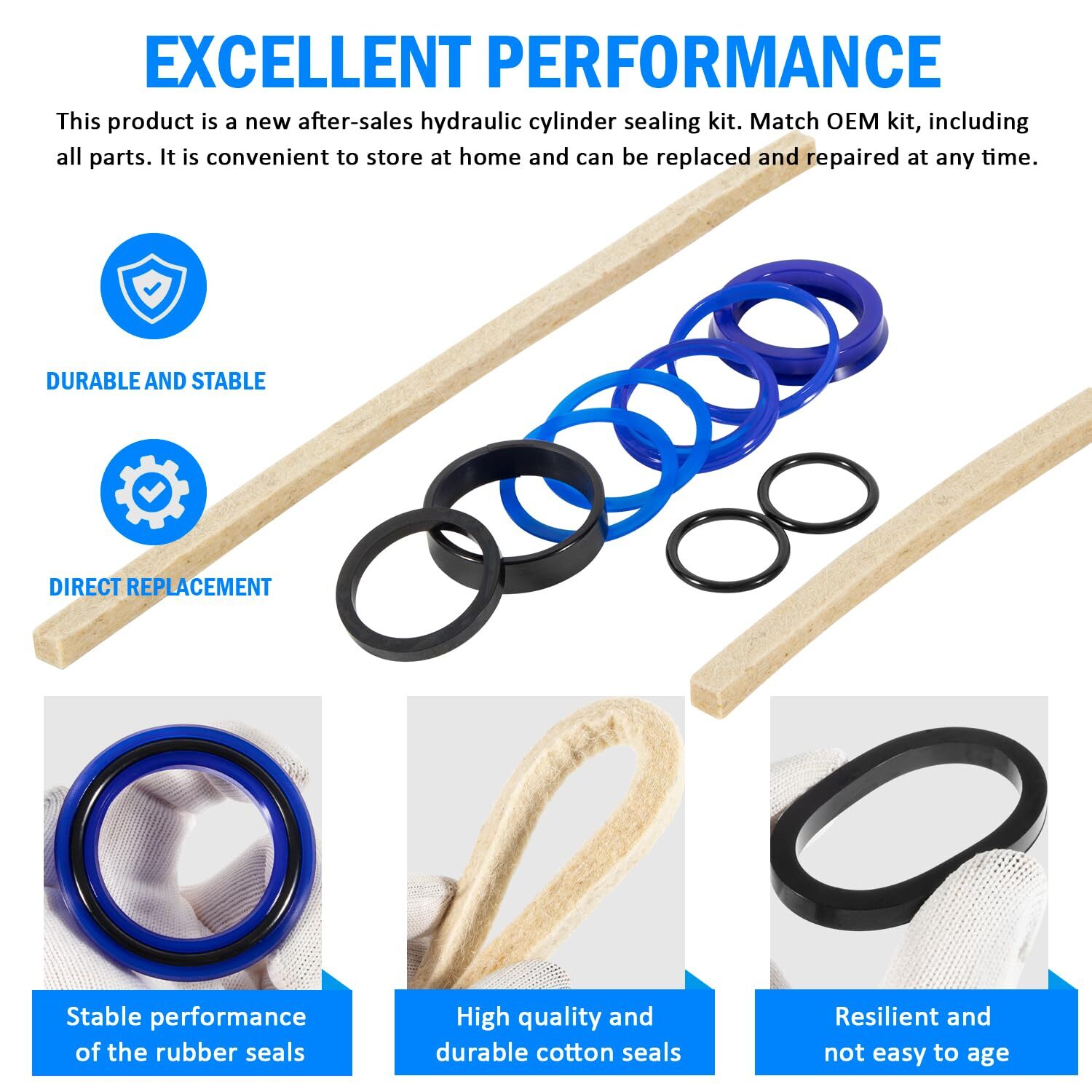 Spo9 Rotary Lift SPO9 SP0A9 SPO7 SPOA7 SP94 Cylinder Seal Kit FJ783 FJ7664 ...