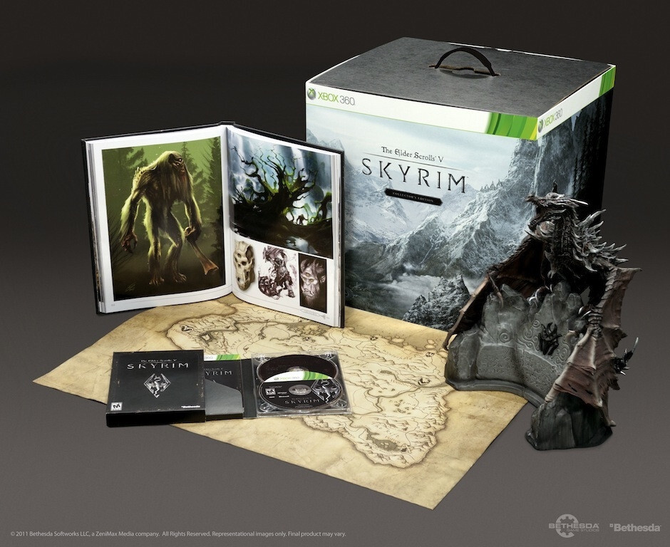 Skyrim Collectors Edition Xbox 360 UK