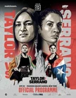 KATIE TAYLOR Ireland v AMANDA SERRANO Puerto Rico 2022 Official programm BOXING