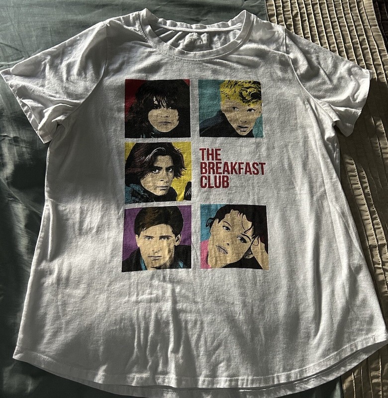 The Breakfast Club Women’s T Shirt New Pre Owned Size OX (One Size Fits All)