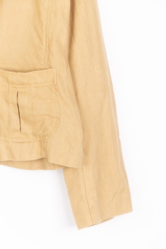Lauren Ralph Lauren Linen Blazer Women’s Size 8 Beige Button Up Long Sleeve - Picture 5 of 12