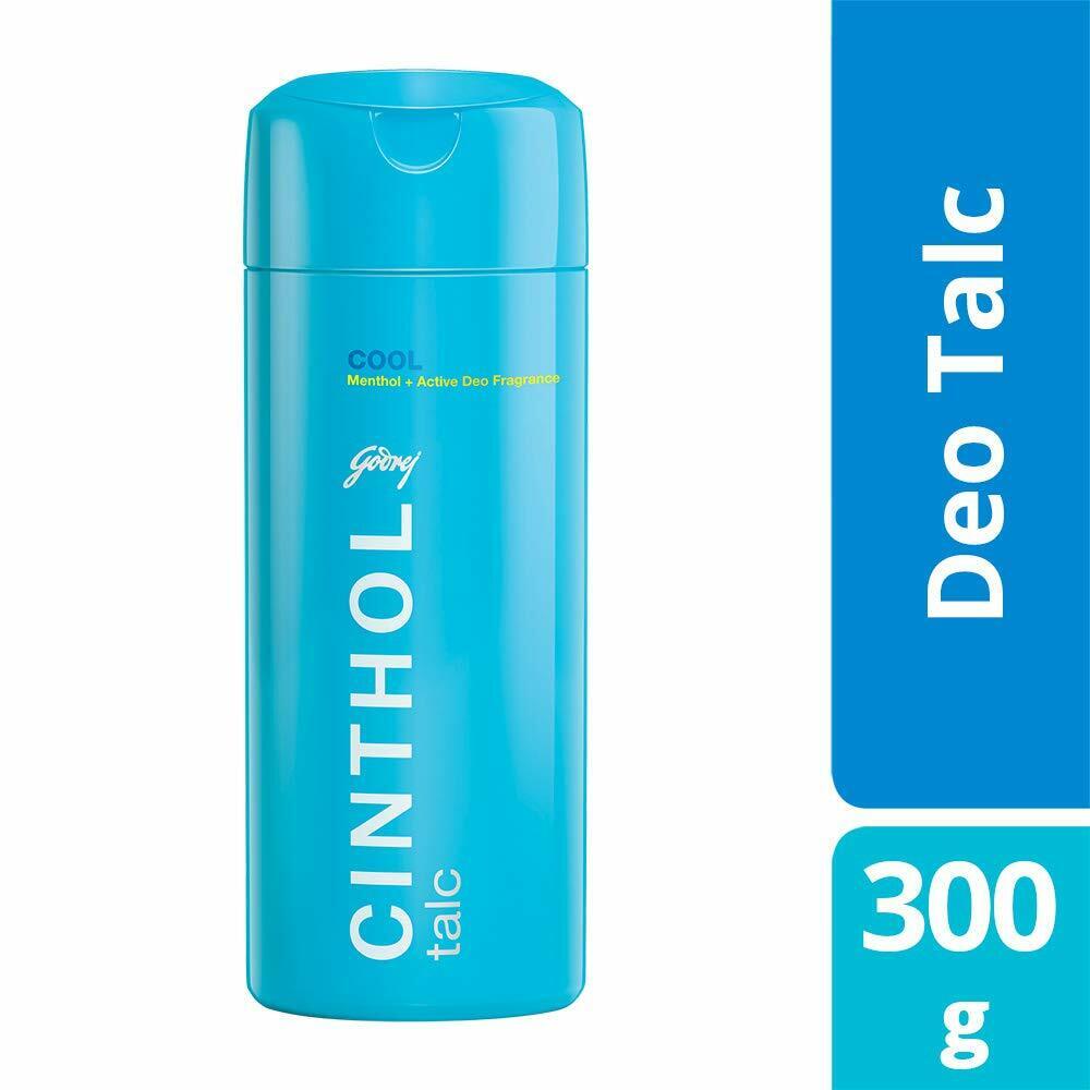 spiegel Volwassen Jaarlijks Cinthol Cool Talc Powder with Menthol + Active Deo Fragrance, 300g (Pack of  1) 8901023003790 | eBay
