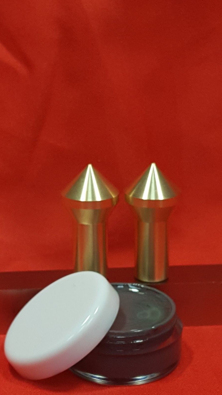 2 Brass Muzzle Laps Gunsmith Tools Rifle Or Pistol Lapping + Lapping
