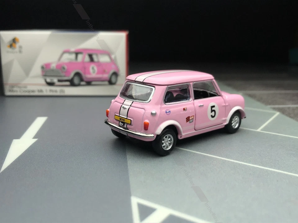 Tiny City 1/50 Mini Cooper Mk1 Pink (5) Diecast Model Car Collection Limited Edi - Image 2 of 4