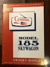 Cessna Owner's Manual A185E Skywagon 1967