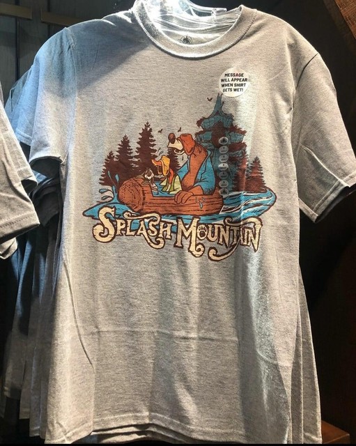 *NEW Disney Parks Authentic Splash Mountain Adult TShirt 2XL XXL eBay