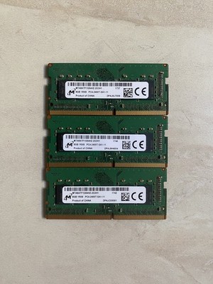Micron 8GB DDR4 PC4-2400 2400MHz SODIMM Laptop RAM - MTA8ATF1G64HZ-2G3H1