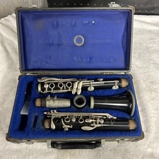 Vintage Normandy Clarinet W/ Leblanc Case Woodwind Music Intstrument 1960s