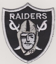 Las Vegas Raiders Embroidered Iron On Patch *New* #635