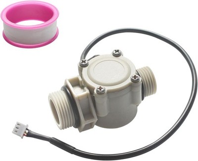Tankless Water Heater Flow Sensor With PTFE Tape, for Ecosmart ECO 18, ECO 24, E