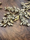 Vtg MCM 3pc Syroco Gold Birds Dogwood Floral Branches Wall Plaques Decor Art  — photo 10