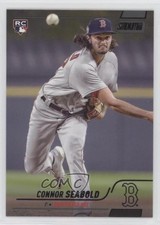 2022 Topps Stadium Club Black Foil Connor Seabold #188 09wc