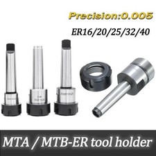 ER Collet Chuck Holder Morse Taper MT1 MT2 MT3 MT4 ER11 ER16 ER20 ER40 0.005