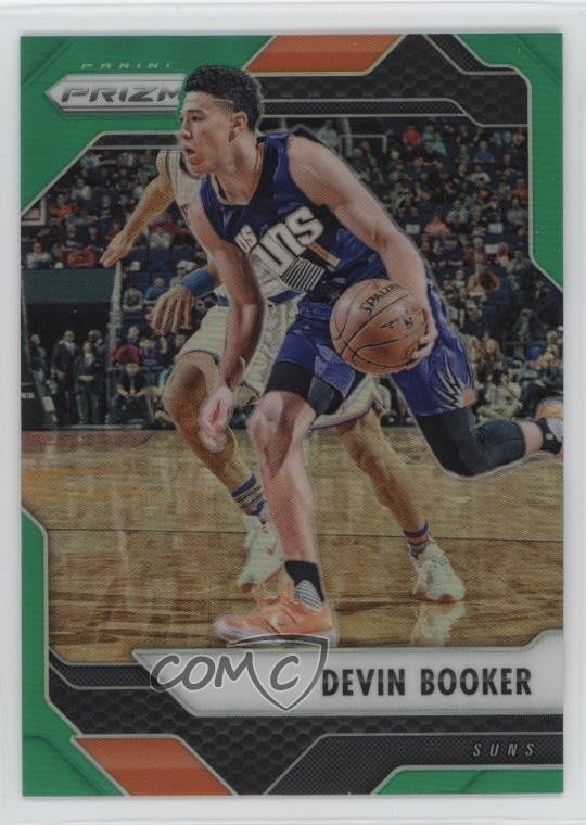 2016-17 Panini Prizm Green Prizm Devin Booker #241 14cm