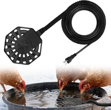250W Chicken Waterer Heater for Fast Ice Melting - Submersible Thermostatic C...