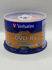 Verbatim DVD-R Blank Discs - 50 Pack