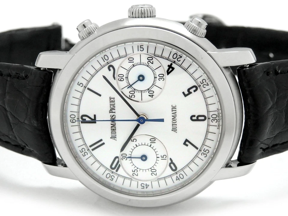 Audemars Piguet Jules Audemars Ref.25859ST.O.0002.02 Automático SS/Cuero 39mm 2004 Foto 3 de 4