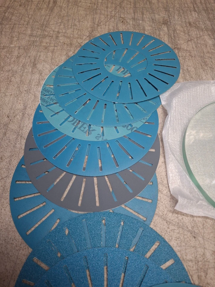 Work Sharp (2) Tempered Glass Wheel WS3000 Tool Sharpener Abrasive Kit Lot Set - Image 4 of 4