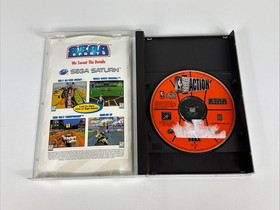 NBA Action Sega Saturn CIB Complete w/Reg Card TESTED 