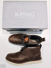 Buffalo David Bitton Metcalf Men's Chukka Boots Brown. US 12. New In Box.