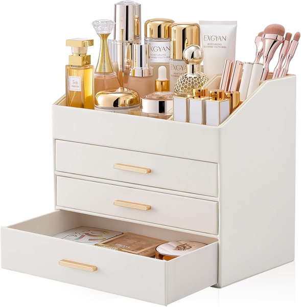 Make-Up Organizer Mit Schubladen FüR Lippenstifte Pinsel Und ParfüM-image
