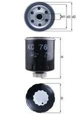 Mahle KC 76 fuel filter for Mitsubishi, Renault, Volvo