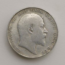 1910 Half Crown – Edward VII – Circulated Silver Coin  ID: 184