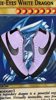 Nike Zoom Blazer SB Mid Dusty Amethyst Black - FD0731-500 Size 11