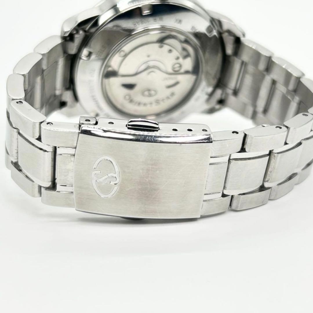 ORIENT STAR Retrograde Automatic Watch Silver Blu… - image 6