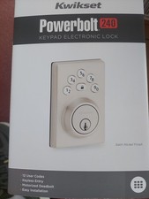 Kwikset Powerbolt 240 Keypad Electronic Lock ...
