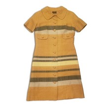 1960s mod silk mini dress