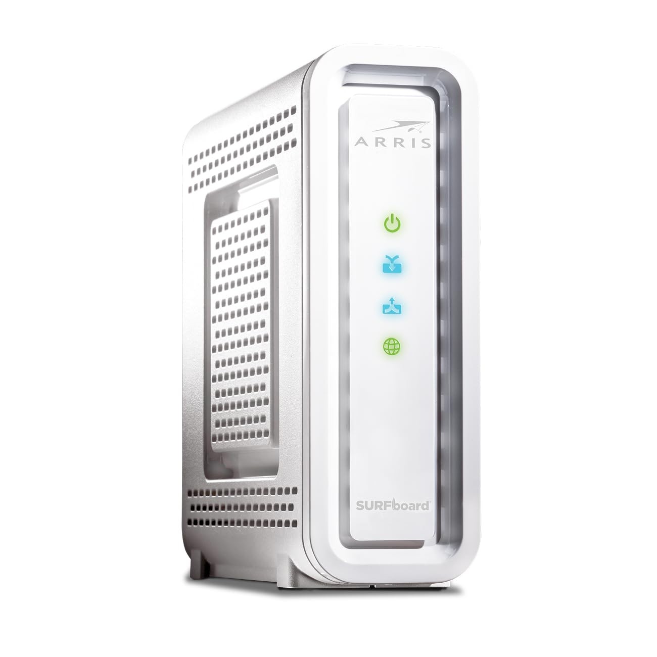 Commscope Modem And Router Commscope ARRIS SB6190 Cable Modem DOCSIS 3.0 32x8 Gigabit Port White ...