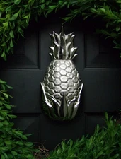 Pineapple Door Knocker by Michael Healy - Nickel Silver Finish (Standard Size )
