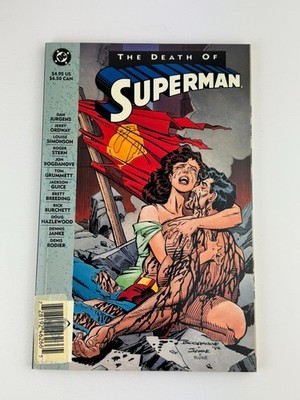 The Death of Superman TPB 1993 DC Comics 2nd Printing