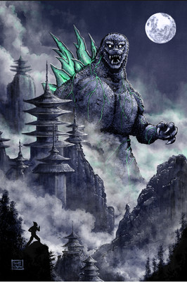 Godzilla #10 Virgin Color Splash Scott McFarland Exclusive LTD 500 PRESALE (5/7)