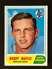 1968 Topps Football - Bobby Maples - Houston Oilers #16 - NM