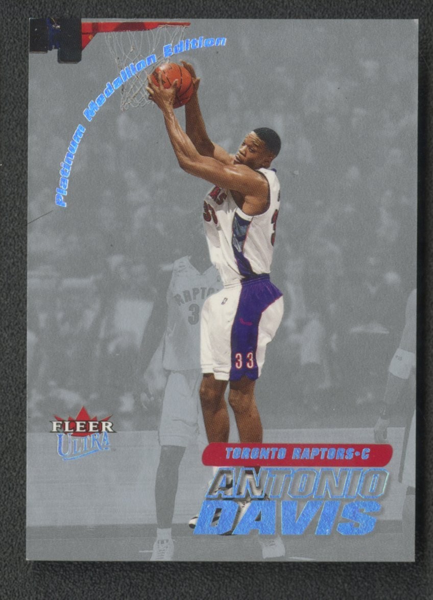 2000-01 Fleer Ultra Platinum Medallion Antonio Davis /50 #21P