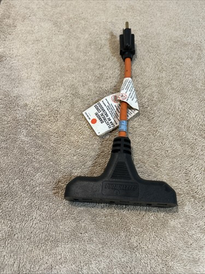 #ad Power Block Electric Cord. 1 To 3 Outlets 10quot; $4.25