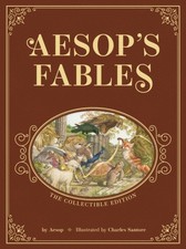Image of Aesops Fables The Collectible Leather Edition by Aesop HARDBACK 9781400355617