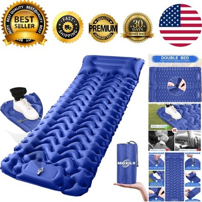 Sleeping Pad, Ultralight Inflatable Sleeping Pad for Camping, Built-in Pump, ...