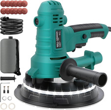800W Electric Drywall Sander, Variable Speed1200-2300Rpm Wall Sander with Vacuum