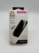 ZAGG - 4-Way Privacy XTR Glass Screen Protector for Apple iPhone 17 - Black