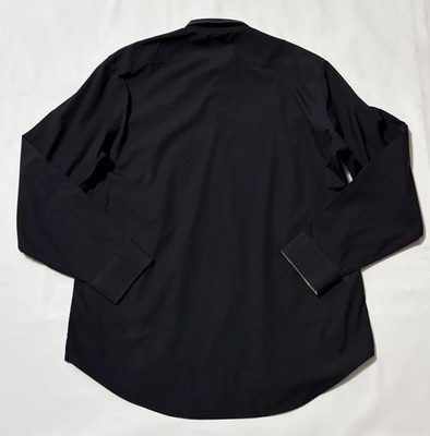 BURBERRY Shirt Large Classic Black L | eBay