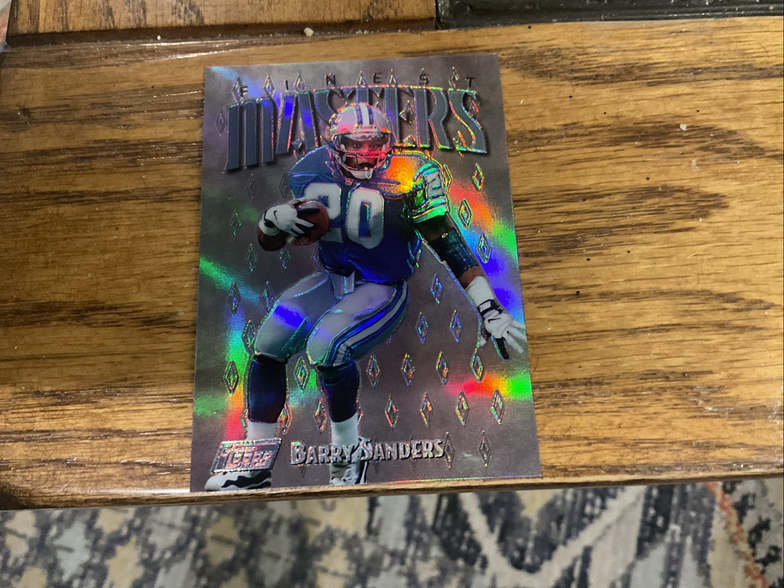 1997 Topps Finest - Barry Sanders #140 Refractor