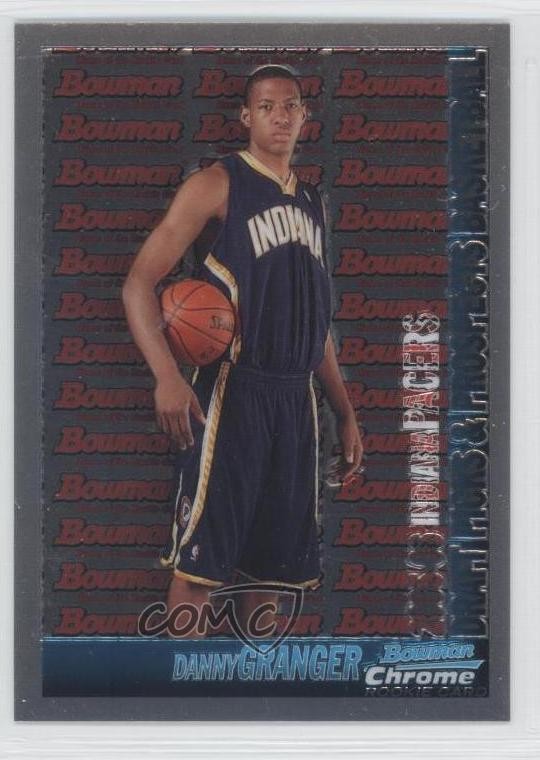 2005-06 Bowman Draft Chrome Danny Granger #112 Rookie RC 0b0